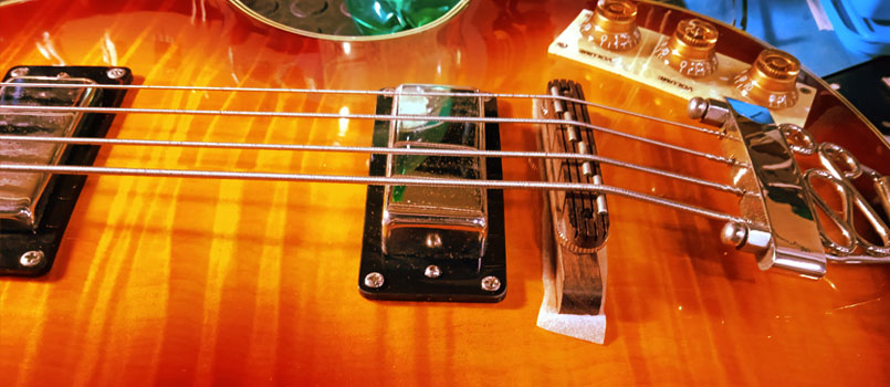 Regulagem baixo Epiphone Viola
